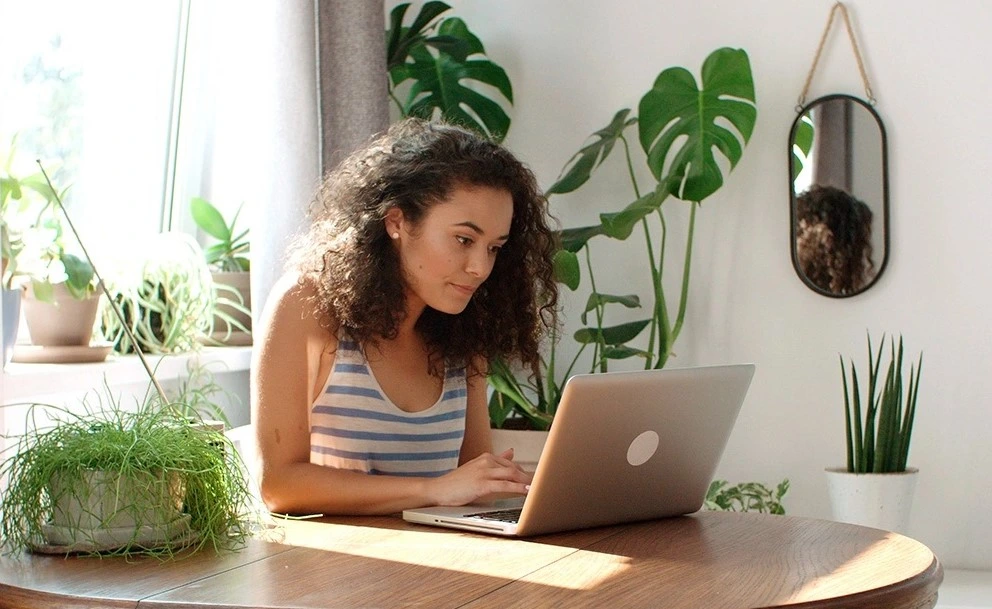 consumer applying online for a payday loan